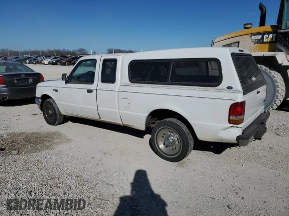 1997 Ford Ranger XLT with VIN 1FTCR14X8VPA34105, listed as a Copart auction lot 47356325 with 99,825 mi miles and Clean Title. Bid and sale history available at carsss.com. Image 2.