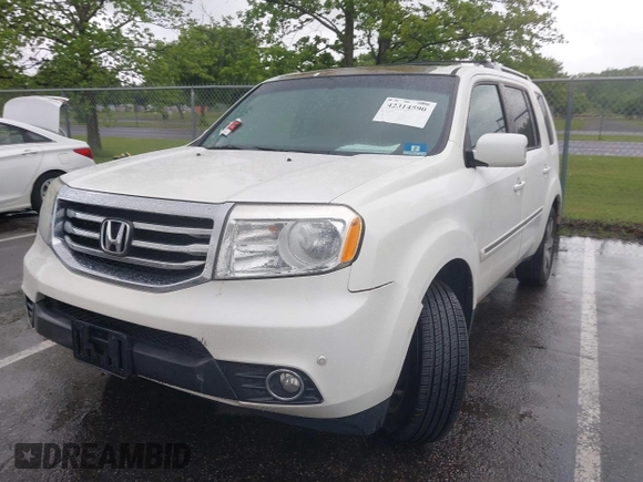 2013 Honda Pilot Touring with VIN 5FNYF4H96DB016044, listed as a IAAI auction lot 42314590 with 183,913 mi miles and . Bid and sale history available at DreamBid. Image 6.