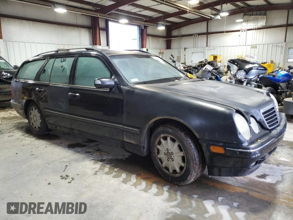 2001 Mercedes-Benz E-Class with VIN WDBJH65J91B231761, listed as a Copart auction lot 84331254 with 0 mi miles and Clean Title. Bid and sale history available at carsss.com. Image 4.