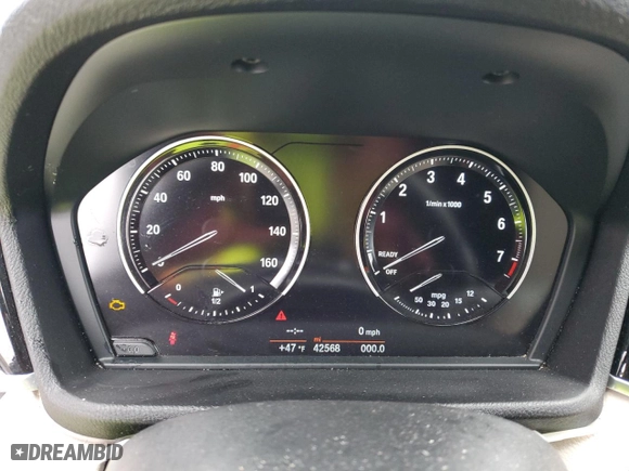 2018 BMW X2 sDrive28i with VIN WBXYJ3C38JEP76438, listed as a Copart auction lot 48483655 with 42,568 mi miles and Salvage Title. Bid and sale history available at carsss.com. Image 9.