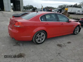 2008 Pontiac G8 with VIN 6G2ER57798L130615, listed as a Copart auction lot 82574554 with 144,350 mi miles and Salvage Title. Bid and sale history available at carsss.com. Image 3.