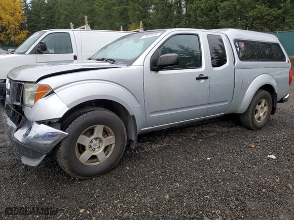 2005 Nissan Frontier 4WD SE with VIN 1N6AD06W75C400824, listed as a Copart auction lot 78608404 with 122,934 mi miles and Salvage Title. Bid and sale history available at carsss.com. Image 1.