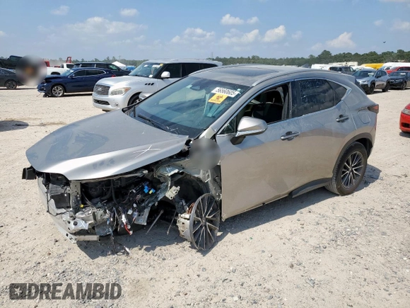 2024 Lexus NX 250 Premium z VIN 2T2GDCAZ3RC008951, wystawiony jako Copart lot #56560605 z przebiegiem 21 553 mil mil oraz Szkoda całkowita • Salvage title. Historia ofert i sprzedaży dostępna na DreamBid. Obrazek 1.