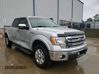 2013 Ford F-150 XL with VIN 1FTFW1ET7DKG21120, listed as a Copart auction lot 60106235 with 123,446 mi miles and Salvage title. Bid and sale history available at DreamBid. Image 13.