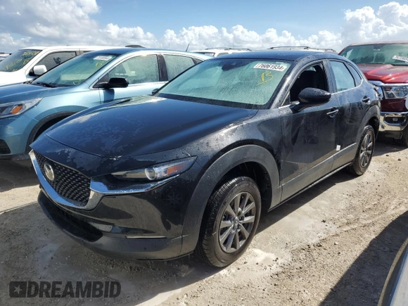 2021 Mazda CX-30 S with VIN 3MVDMAAL6MM257511, listed as a Copart auction lot 45546285 with Not provided miles and Salvage title. Bid and sale history available at DreamBid. Image 1.