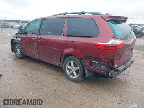 2019 Toyota Sienna XLE Auto Access Seat with VIN 5TDYZ3DC5KS971445, listed as a IAAI auction lot 41494373 with 147,578 mi miles. Bid and sale history available at carsss.com. Image 3.