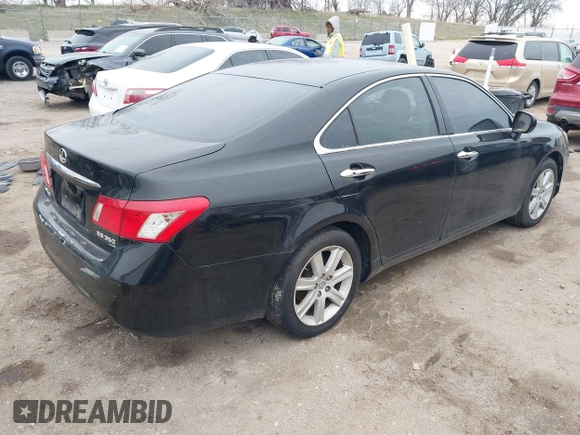 2007 Lexus ES 350 with VIN JTHBJ46G872074958, listed as a IAAI auction lot 41949586 with 238,878 mi miles. Bid and sale history available at carsss.com. Image 4.