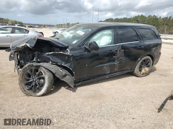 2019 Dodge Durango GT Plus with VIN 1C4RDHDG7KC803097, listed as a Copart auction lot 49350345 with Not Provided miles and Salvage Title. Bid and sale history available at carsss.com. Image 1.