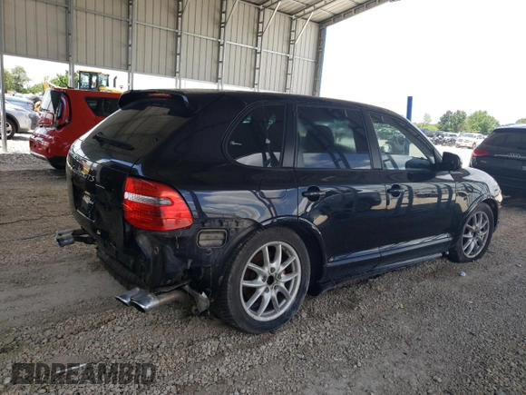 2008 Porsche Cayenne GTS with VIN WP1AD29P28LA73318, listed as a Copart auction lot 61398385 with Not provided miles and Salvage title. Bid and sale history available at DreamBid. Image 3.
