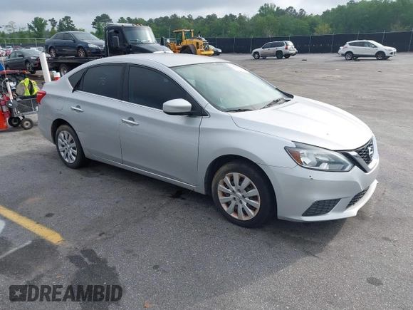 2018 Nissan Sentra SV with VIN 3N1AB7AP2JY313399, listed as a IAAI auction lot 42128878 with 123,577 mi miles. Bid and sale history available at carsss.com. Image 1.