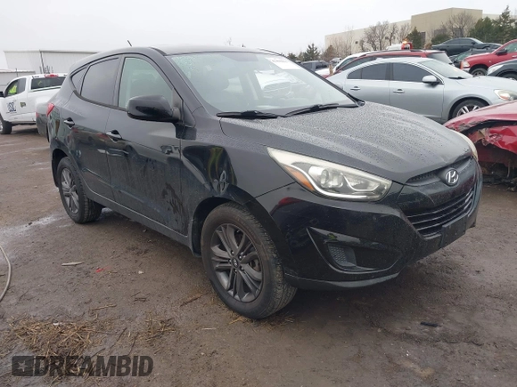 2015 Hyundai Tucson GLS with VIN KM8JT3AF6FU025479, listed as a IAAI auction lot 41498861 with 110,609 mi miles and . Bid and sale history available at DreamBid. Image 1.