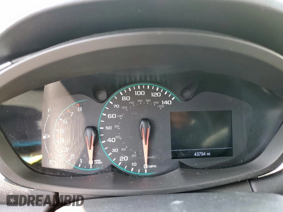 2021 Chevrolet Trax LS with VIN KL7CJKSB8MB302888, listed as a Copart auction lot 58416215 with 43,794 mi miles and Salvage title. Bid and sale history available at DreamBid. Image 9.