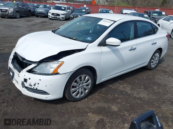 2015 Nissan Sentra S with VIN 3N1AB7AP5FY274962, listed as a IAAI auction lot 42029762 with 137,113 mi miles. Bid and sale history available at carsss.com. Image 18.