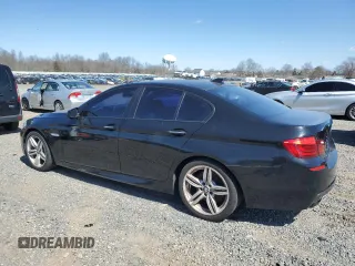 2013 BMW 5 Series 550i with VIN WBAFR9C54DD226730, listed as a Copart auction lot 50689595 with 95,742 mi miles and Clean Title. Bid and sale history available at carsss.com. Image 2.