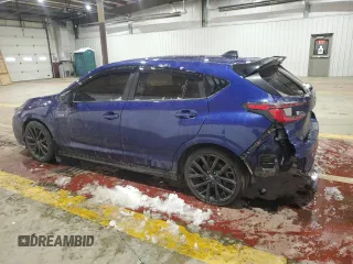 2024 Subaru Impreza RS with VIN JF1GUHHC0R8218167, listed as a Copart auction lot 44566625 with 34,153 mi miles and Salvage Title. Bid and sale history available at carsss.com. Image 2.