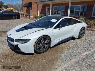 2016 BMW i8 with VIN WBY2Z2C51GV676132, listed as a IAAI auction lot 41912677 with NaN miles. Bid and sale history available at carsss.com. Image 17.