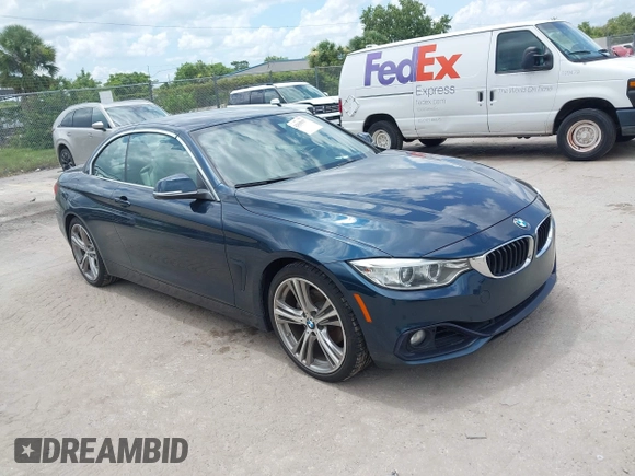 2016 BMW 4 Series 428i z VIN WBA3V7C57G5A28082, wystawiony jako IAAI lot #42438917 z przebiegiem 118 464 mil mil oraz . Historia ofert i sprzedaży dostępna na DreamBid. Obrazek 1.
