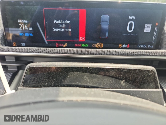 2023 Ford Mustang Mach-E Premium z VIN 3FMTK3R43PMA87670, wystawiony jako Copart lot #60697045 z przebiegiem 12 105 mil mil oraz Szkoda całkowita • Salvage title. Historia ofert i sprzedaży dostępna na DreamBid. Obrazek 9.