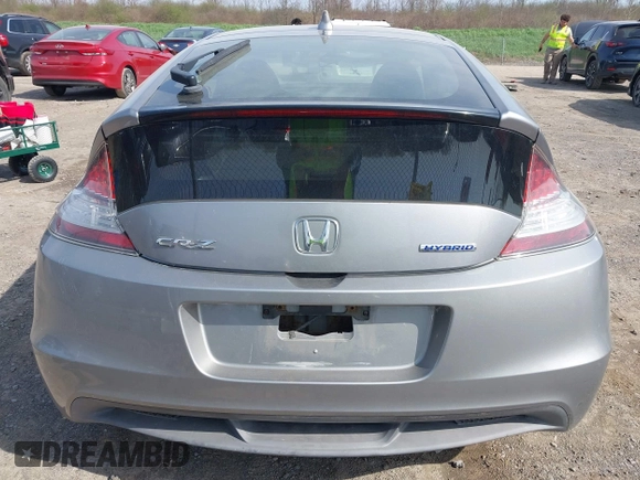2011 Honda CR-Z with VIN JHMZF1D49BS009536, listed as a IAAI auction lot 42134512 with 230,648 mi miles. Bid and sale history available at carsss.com. Image 16.