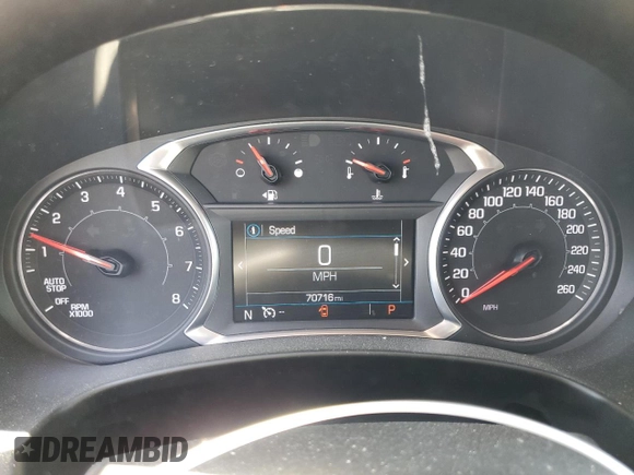 2018 GMC Terrain Denali with VIN 3GKALXEX3JL146993, listed as a Copart auction lot 63656905 with 70,716 mi miles and Salvage title. Bid and sale history available at DreamBid. Image 9.