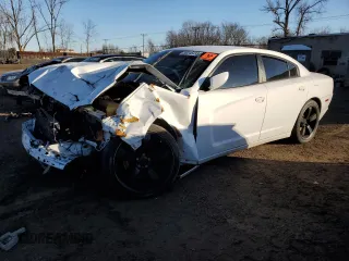 2012 Dodge Charger Police with VIN 2C3CDXAG7CH305585, listed as a Copart auction lot 39346493 with 99,917 mi miles and Salvage Title. Bid and sale history available at carsss.com. Image 1.
