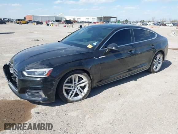 2019 Audi A5 Sportback Premium with VIN WAUANCF51KA061345, listed as a IAAI auction lot 41841741 with 84,732 mi miles. Bid and sale history available at carsss.com. Image 19.