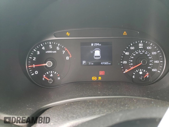 2022 Kia Soul LX with VIN KNDJ23AU2N7814943, listed as a Copart auction lot 50256255 with 47,065 mi miles and Salvage Title. Bid and sale history available at carsss.com. Image 9.