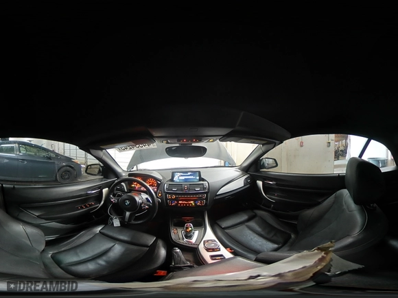 2015 BMW 2 Series M235i with VIN WBA1M1C55FV393797, listed as a Copart auction lot 44534245 with 93,136 mi miles and Salvage Title. Bid and sale history available at carsss.com. Image 15.