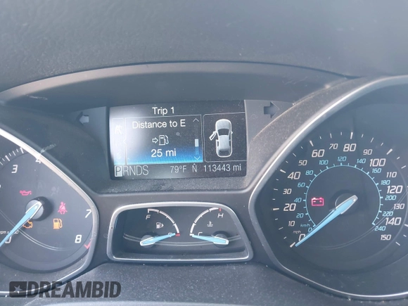2012 Ford Focus SEL with VIN 1FAHP3M27CL399204, listed as a IAAI auction lot 41980976 with 113,443 mi miles. Bid and sale history available at carsss.com. Image 7.