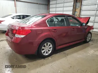 2011 Subaru Legacy Premium with VIN 4S3BMBC65B3262669, listed as a Copart auction lot 81345924 with 105,210 mi miles and Salvage Title. Bid and sale history available at DreamBid. Image 3.