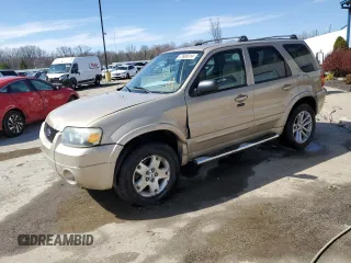 2007 Ford Escape Limited with VIN 1FMYU94137KA04603, listed as a Copart auction lot 47608314 with 211,771 mi miles and Non Repairable. Bid and sale history available at carsss.com. Image 1.