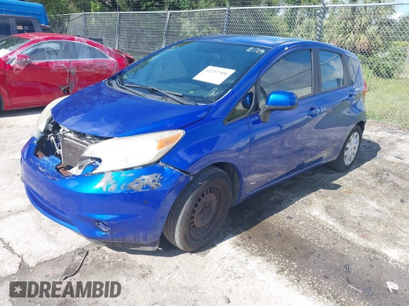 2014 Nissan Note SV with VIN 3N1CE2CP6EL396144, listed as a IAAI auction lot 42257500 with 128,780 mi miles and . Bid and sale history available at DreamBid. Image 2.