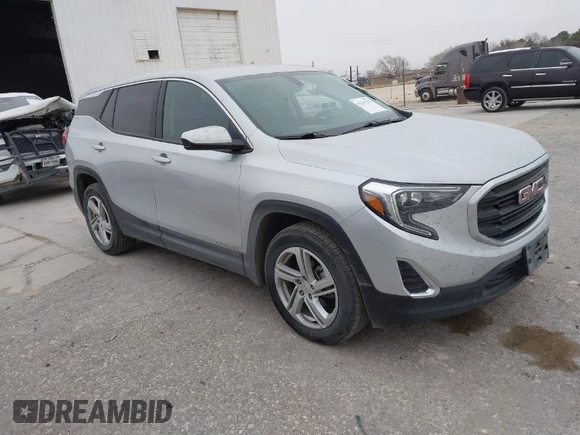 2018 GMC Terrain SLE with VIN 3GKALMEV1JL182274, listed as a IAAI auction lot 41537135 with 129,244 mi miles. Bid and sale history available at carsss.com. Image 1.
