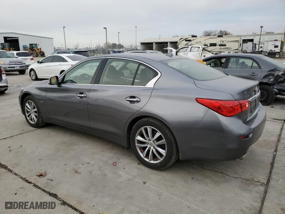 2017 Infiniti Q50 2.0t with VIN JN1CV7AP3HM640763, listed as a Copart auction lot 84085864 with NaN miles and Clean Title. Bid and sale history available at carsss.com. Image 2.