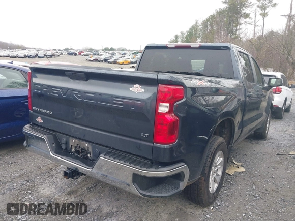 2021 Chevrolet Silverado 1500 LT with VIN 1GCUYDED8MZ363855, listed as a IAAI auction lot 41601185 with 79,072 mi miles. Bid and sale history available at carsss.com. Image 4.