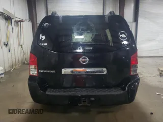 2007 Nissan Pathfinder S with VIN 5N1AR18U67C618435, listed as a Copart auction lot 67270824 with 169,498 mi miles and Salvage Title. Bid and sale history available at carsss.com. Image 6.