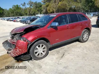 2007 Lincoln MKX with VIN 2LMDU68C37BJ15742, listed as a Copart auction lot 49525895 with 132,573 mi miles and Salvage Title. Bid and sale history available at carsss.com. Image 1.