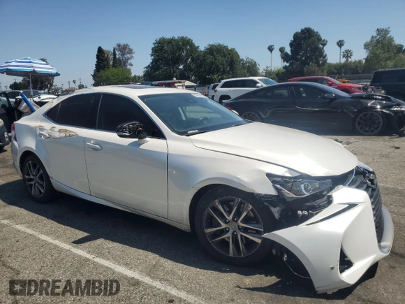 2018 Lexus IS 300 with VIN JTHBA1D21J5074893, listed as a Copart auction lot 55873525 with 79,450 mi miles and Salvage title. Bid and sale history available at DreamBid. Image 4.