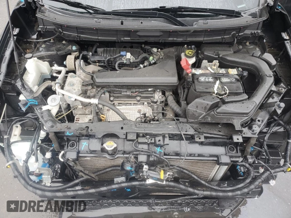 2018 Nissan Rogue SV with VIN KNMAT2MV2JP525194, listed as a Copart auction lot 52134855 with 77,722 mi miles and Salvage Title. Bid and sale history available at carsss.com. Image 12.