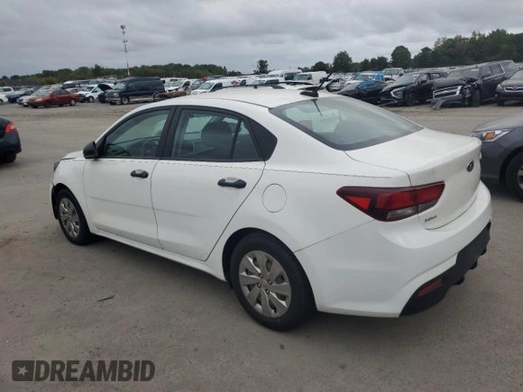 2018 Kia Rio LX with VIN 3KPA24ABXJE071527, listed as a Copart auction lot 71826744 with 47,584 mi miles and Salvage Title. Bid and sale history available at DreamBid. Image 2.