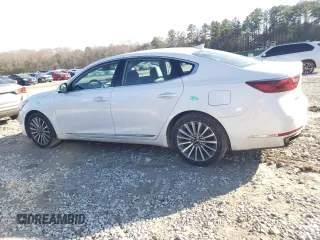 2017 Kia Cadenza Limited with VIN KNALC4J15H5080328, listed as a Copart auction lot 88173485 with 127,292 mi miles and Salvage Title. Bid and sale history available at carsss.com. Image 2.