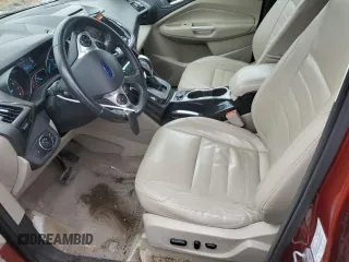 2014 Ford Escape Titanium with VIN 1FMCU9J94EUB20852, listed as a Copart auction lot 51412835 with 170,817 mi miles and Salvage Title. Bid and sale history available at DreamBid. Image 7.
