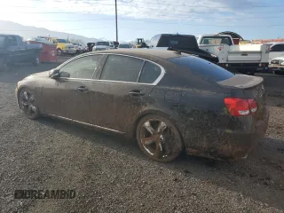 2008 Lexus GS 350 with VIN JTHBE96S280032756, listed as a Copart auction lot 43756355 with 170,707 mi miles and Salvage Title. Bid and sale history available at carsss.com. Image 2.