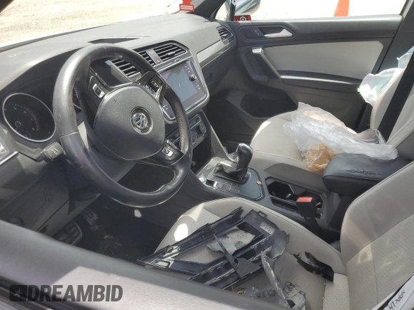2021 Volkswagen Tiguan SE with VIN 3VV3B7AX7MM130227, listed as a Copart auction lot 63086575 with 80,135 mi miles and Salvage title. Bid and sale history available at DreamBid. Image 7.