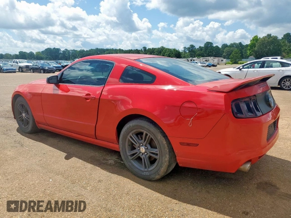 2014 Ford Mustang V6 with VIN 1ZVBP8AM8E5284439, listed as a Copart auction lot 62054585 with 183,880 mi miles and Clean title. Bid and sale history available at DreamBid. Image 2.