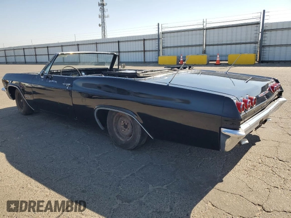 1965 Chevrolet Impala with VIN 166675F316774, listed as a Copart auction lot 68130684 with 36,203 mi miles and Salvage title. Bid and sale history available at DreamBid. Image 2.