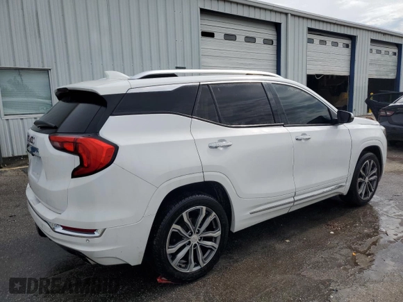 2018 GMC Terrain Denali with VIN 3GKALSEXXJL139770, listed as a Copart auction lot 61760505 with 91,484 mi miles and Salvage title. Bid and sale history available at DreamBid. Image 3.