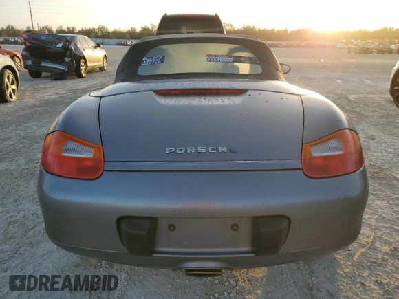 2001 Porsche Boxster с VIN WP0CA29871U627108, выставлен на аукционе Copart как лот 43968805 с пробегом Не указан миль и Списание • Salvage title. История ставок и продаж доступна на DreamBid. Изображение 6.