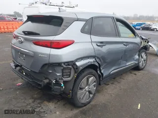 2019 Hyundai Kona Electric Limited with VIN KM8K33AG1KU022271, listed as a IAAI auction lot 41355290 with 43,136 mi miles. Bid and sale history available at carsss.com. Image 4.