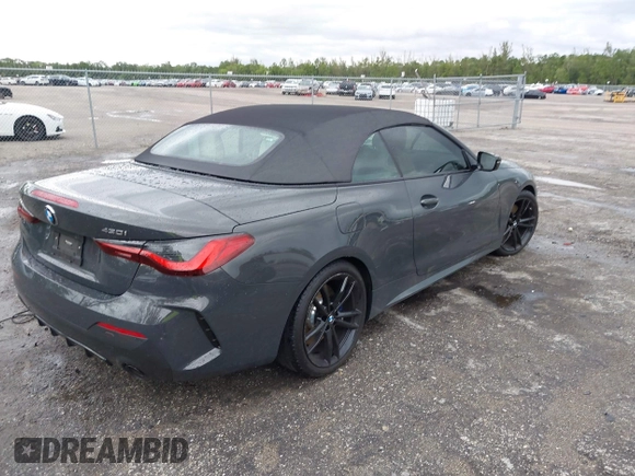 2023 BMW 4 Series 430i with VIN WBA23AT03PCL21070, listed as a IAAI auction lot 42730718 with 19,859 mi miles and . Bid and sale history available at DreamBid. Image 4.